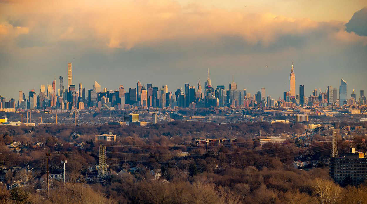 the new york city skyline