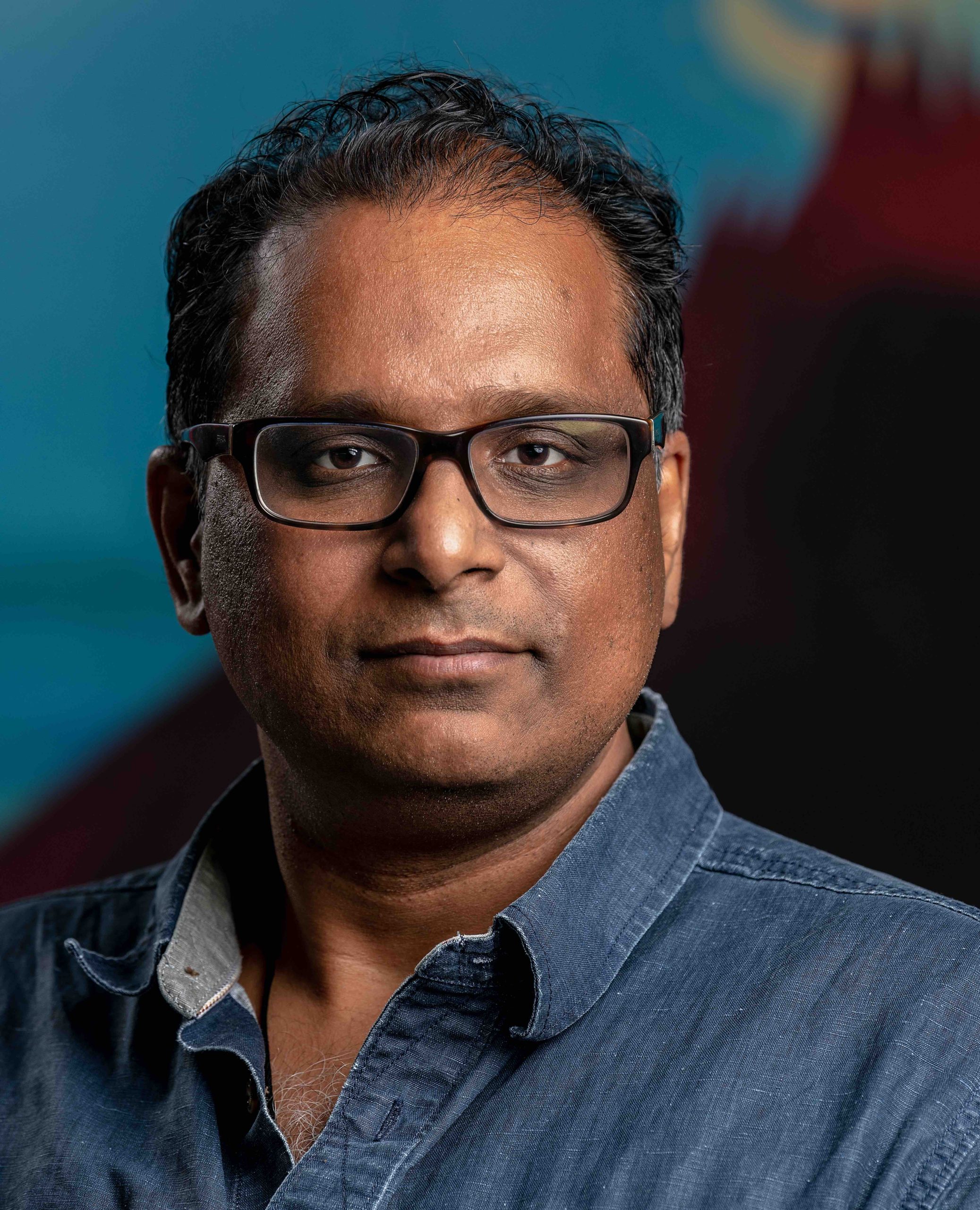 headshot of Ram Devineni